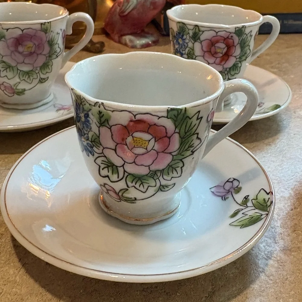 RARE Vintage Hadson Chinaware tea set, made in Occupied Japan